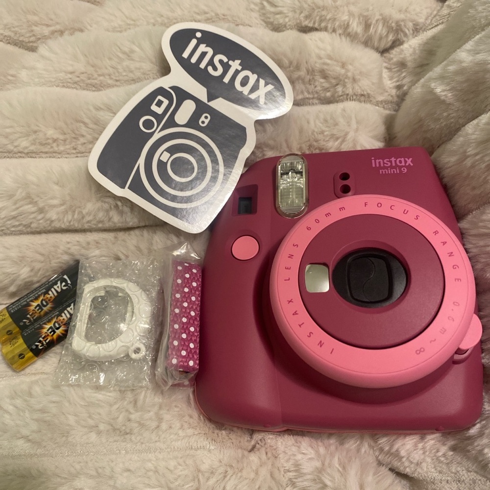 Brand new still in box instax mini 9 limited edition in purple/pink two tone